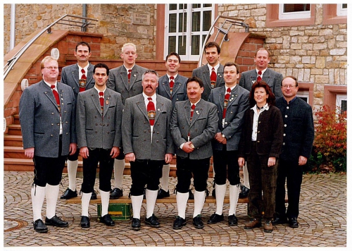 2002 - Gruppenbild Vorstandschaft