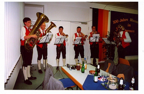 2002 - Jubiläum 100 Jahre Blasmusik