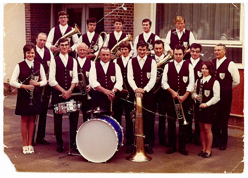 1971 - aktive Blaskapelle