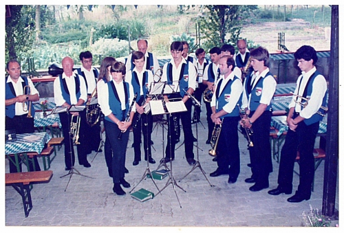 1983 - 1. Gartenfest - Musikverein